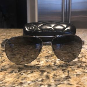 Chanel aviator sunglasses